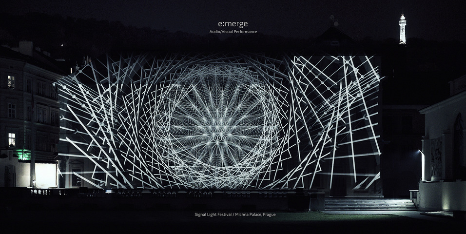 e:merge | Audio/Visual Anaglyph Performance - Nerdworking